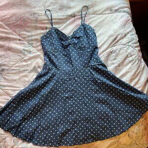 Aeropostale Polka Dot Mini Dress